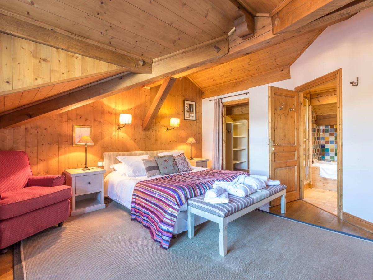 Chalet 5* A Courchevel Village, Proche Pistes, 4 Chambres, Cheminee, Jacuzzi, Garage, Wi-Fi Inclus - Fr-1-562-40 외부 사진