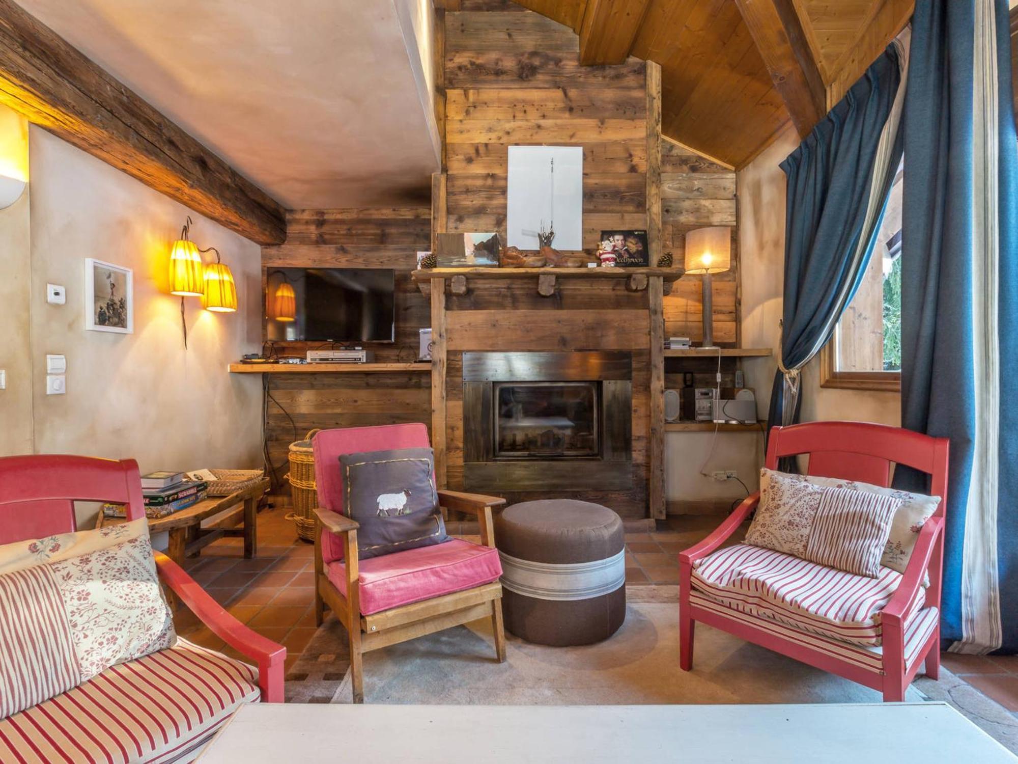 Chalet 5* A Courchevel Village, Proche Pistes, 4 Chambres, Cheminee, Jacuzzi, Garage, Wi-Fi Inclus - Fr-1-562-40 외부 사진